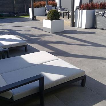 Solido Ceramica 30MM Cemento Smoke 60x60x3 cm rett.